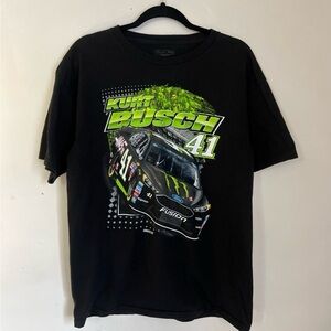 Kurt Busch Black Graphic T-Shirt